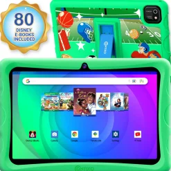 Contixo K103A 10-Inch Kids 64GB HD Tablet - Disney eBooks - Green*Kids Reading, Writing & Speech|Electronics