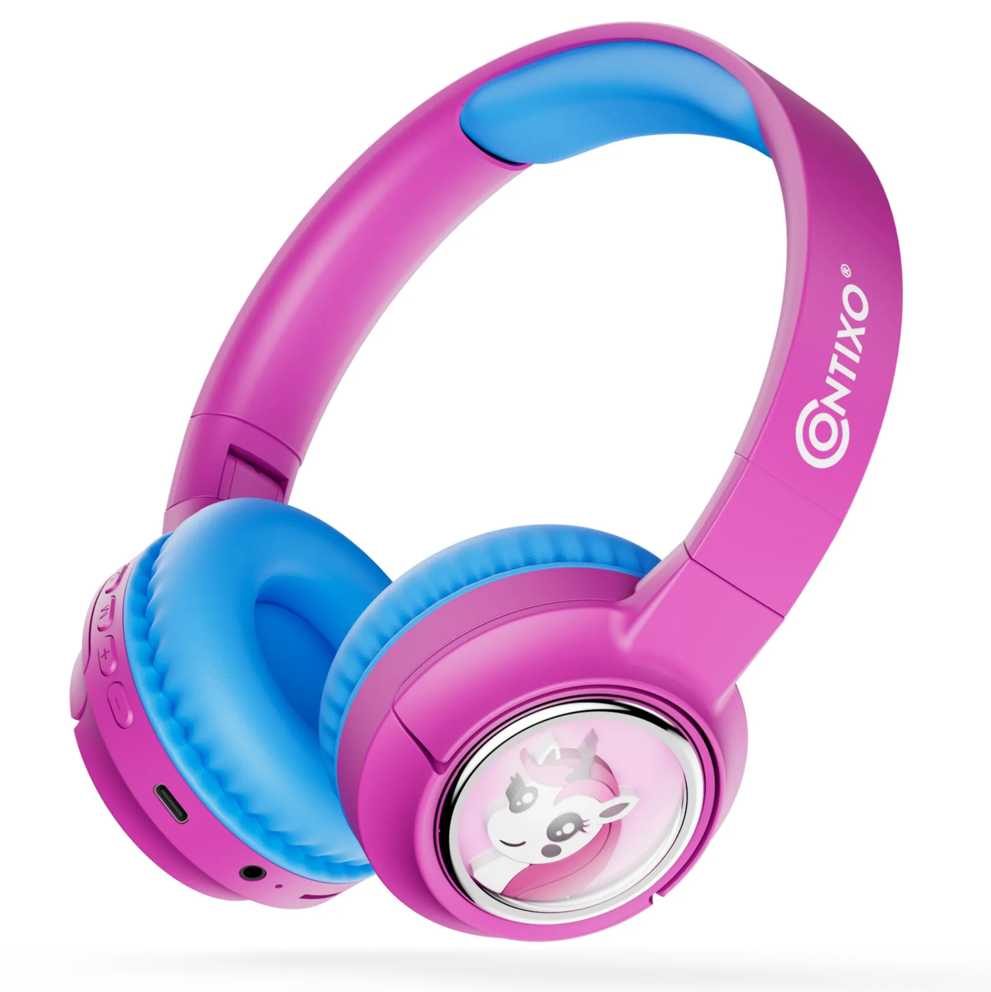Contixo KB6 Kids Bluetooth Headphones with LED Lights & Safe Volume - Pink* Electronics