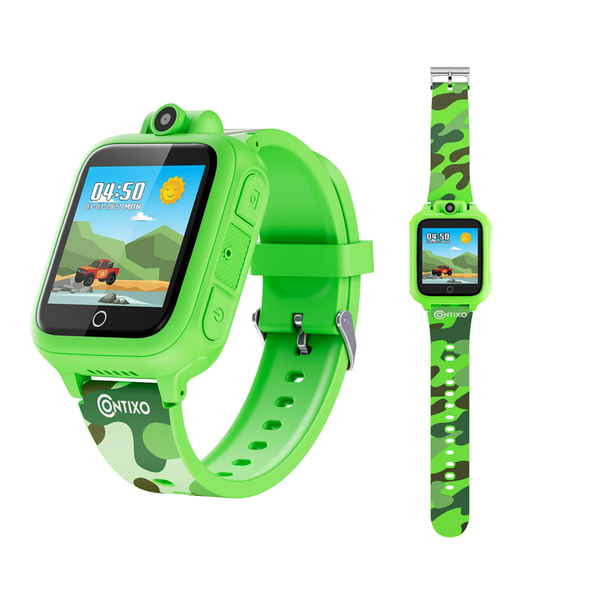 Contixo Kids Smart Watch with HD Touch Screen, Games, Camera, MP3 - Green* Electronics
