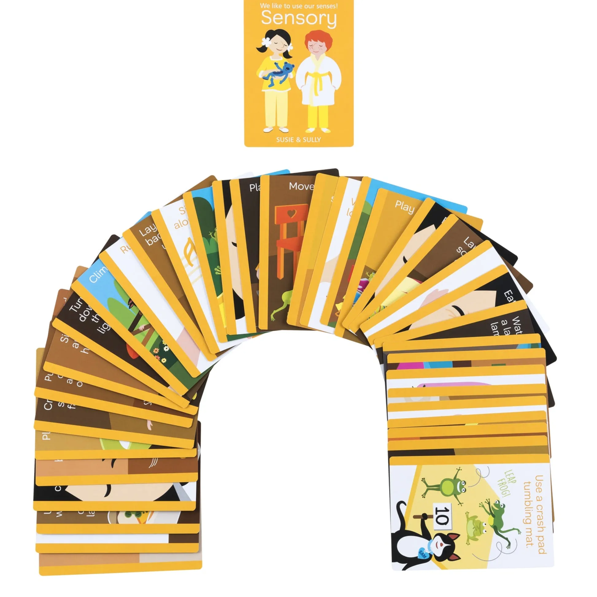 Educators Resource Coping Skills for Kids Coping Cue Cards Sensory Deck* Sensory & Fidget Toys|Social & Emotional Skills