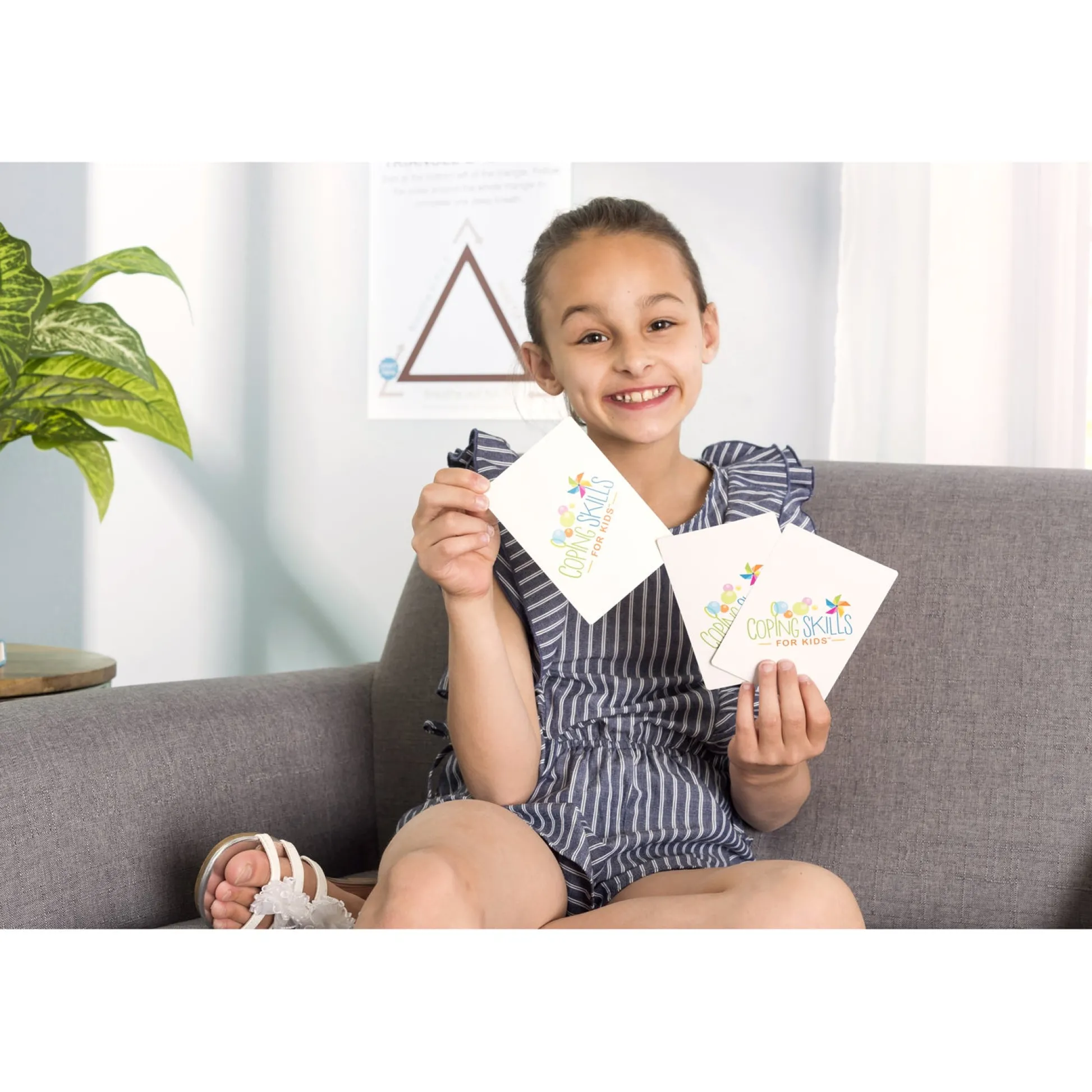 Educators Resource Coping Skills for Kids Coping Cue Cards Sensory Deck* Sensory & Fidget Toys|Social & Emotional Skills