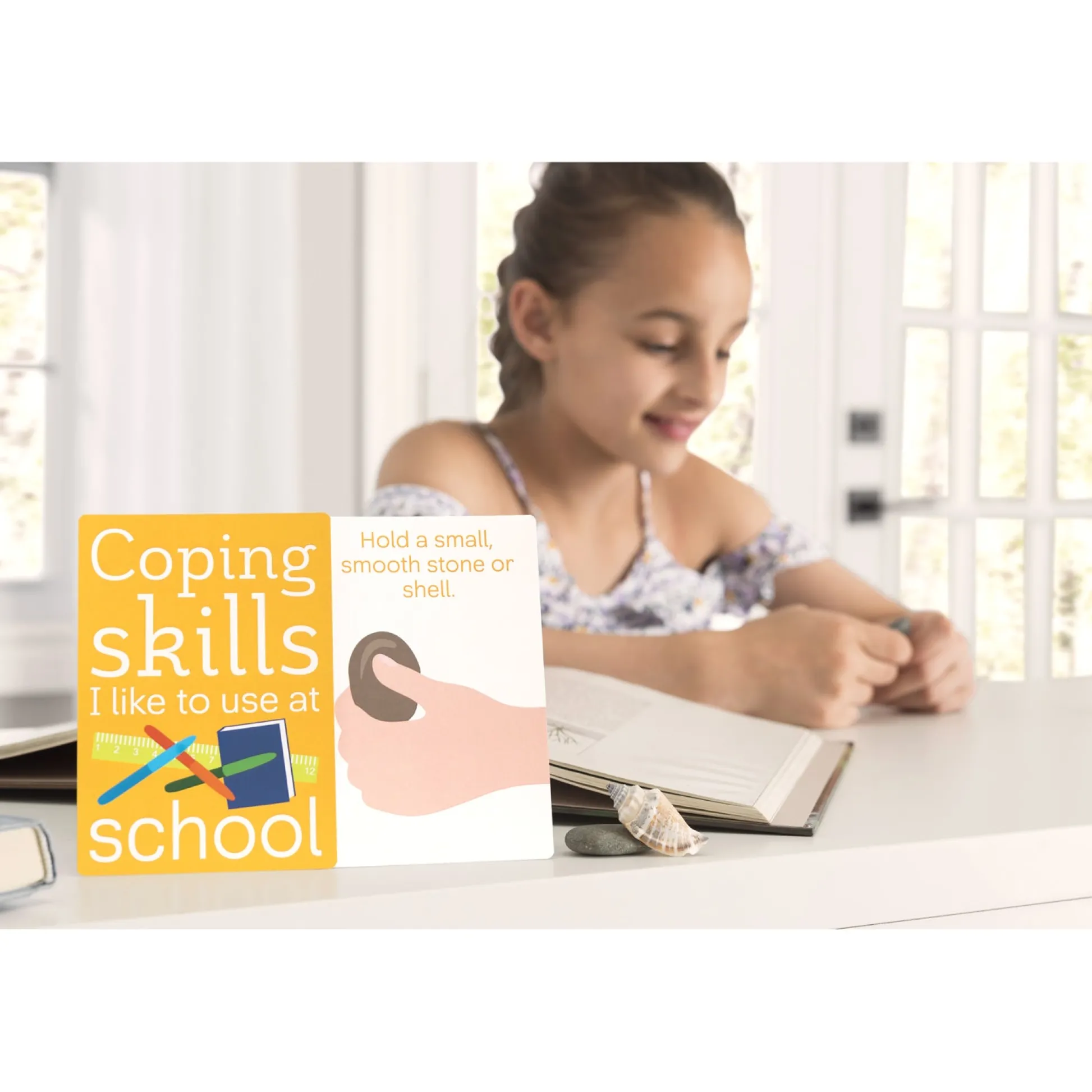 Educators Resource Coping Skills for Kids Coping Cue Cards Sensory Deck* Sensory & Fidget Toys|Social & Emotional Skills