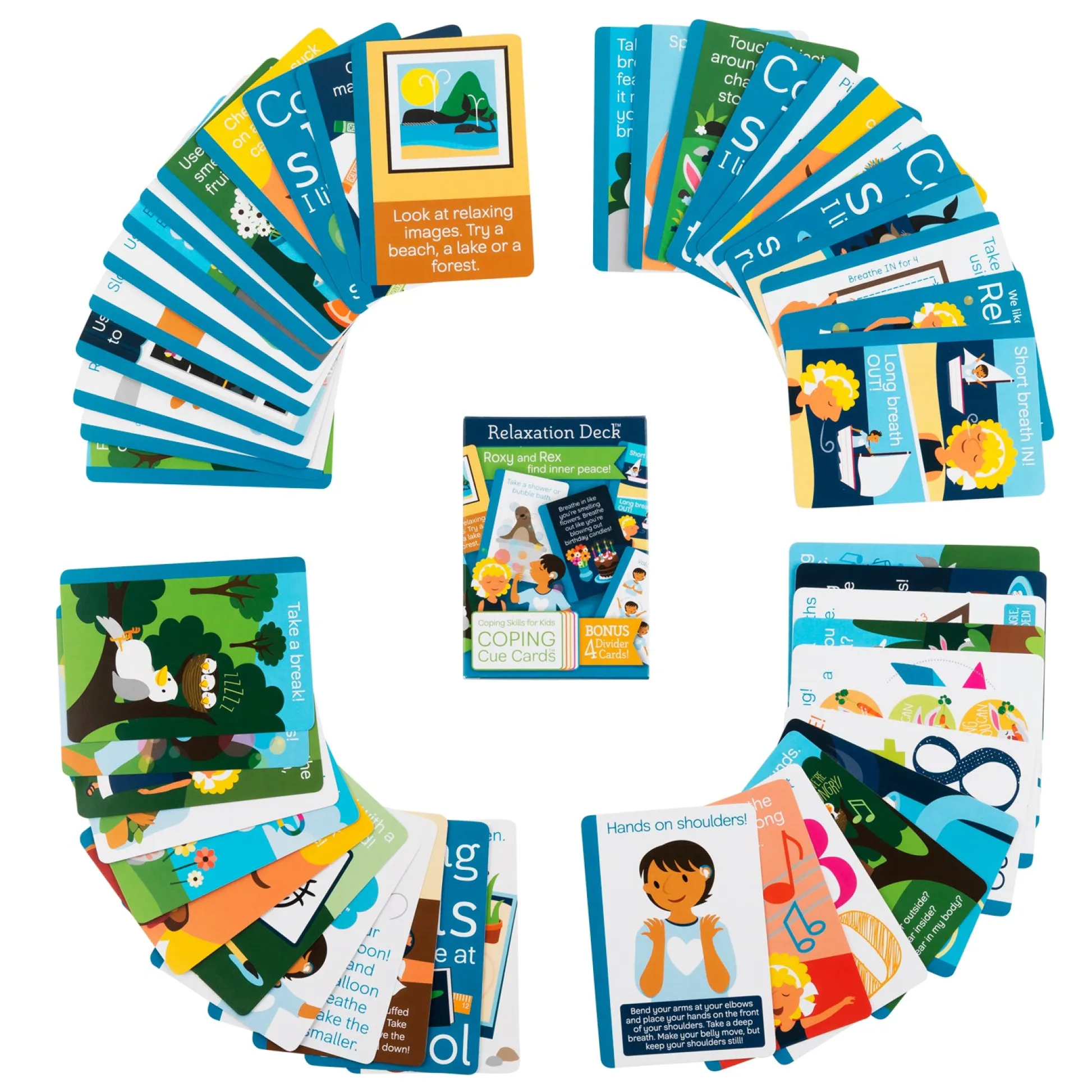 Educators Resource Coping Skills for Kids™ Relaxation Coping Cue Cards™* Social & Emotional Skills