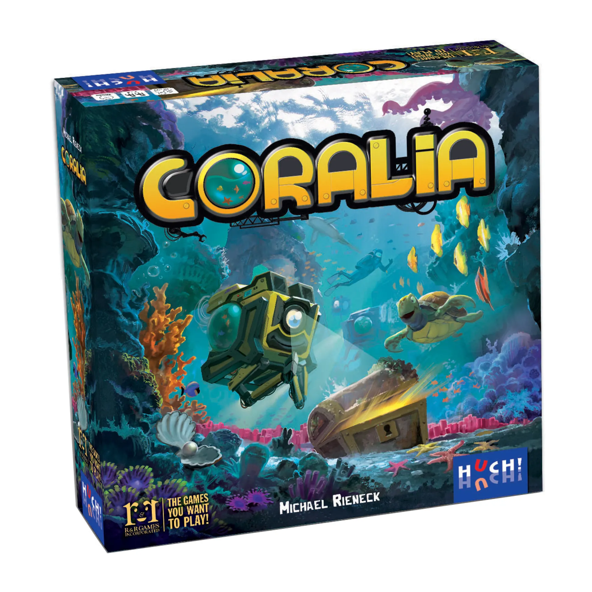 AreYouGame Coralia: The Undersea Exploration Strategy Game* Role-Playing Games|Board Games