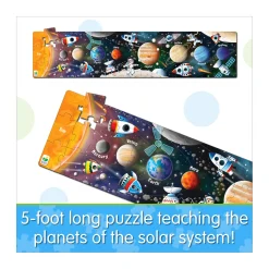 AreYouGame Cosmic Explorer Solar System Floor Puzzle - 51 pc* Puzzles