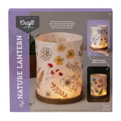 AreYouGame Craft Crush Nature-Inspired DIY Lantern Kit - Create Your Own Floral Masterpiece* Crafts & Activities
