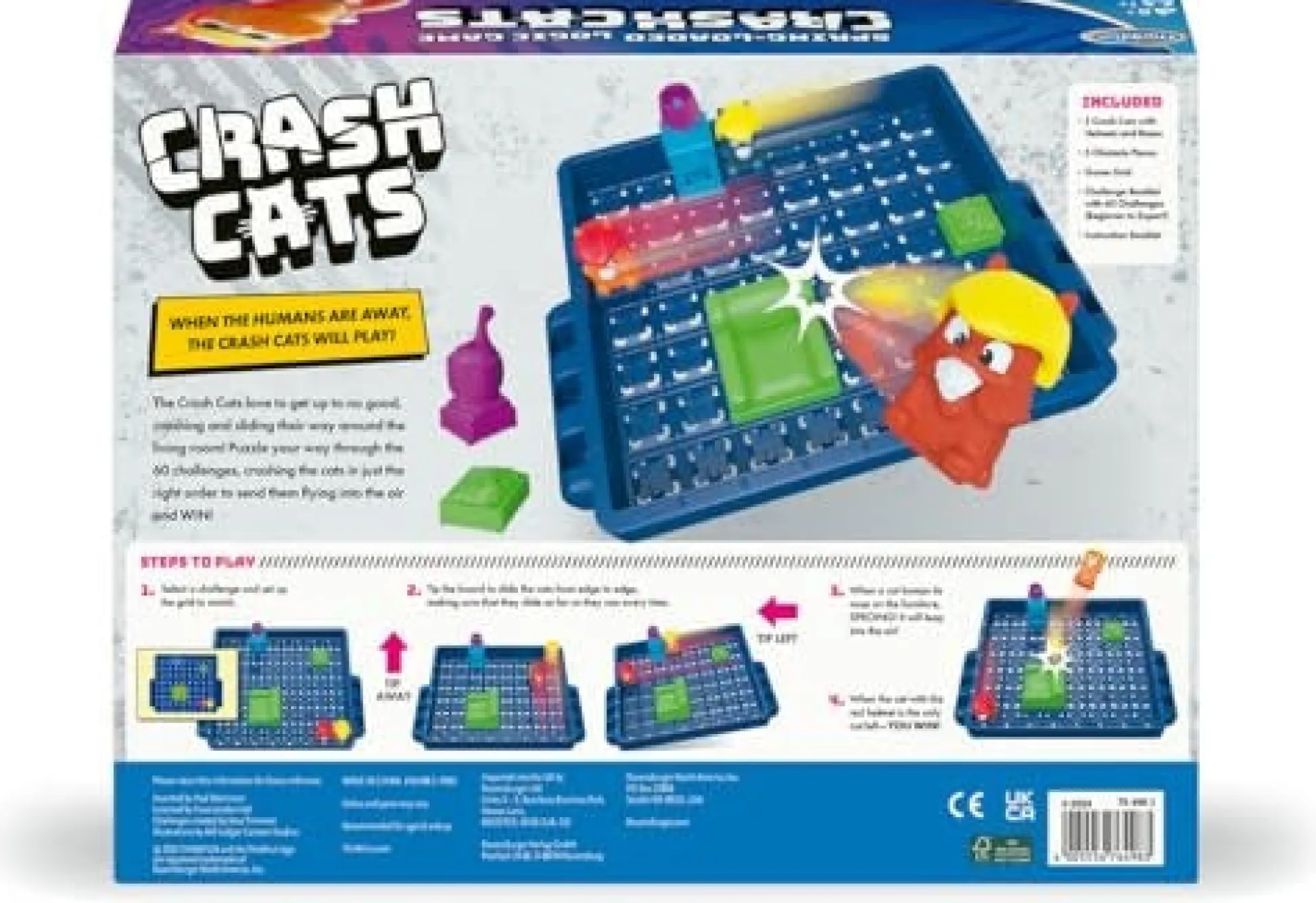 Calendar Holdings, LLC Crash Cats Logic Game by ThinkFun - Single Player Puzzle* Strategy Games|Puzzles