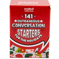 Flat River Group Crated With Love Holiday Edition Conversation Starters Game* Social & Emotional Skills|Family & Entertainments Games