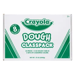 Educators Resource Crayola Classpack Assorted Colors Dough Set - 24 Count, 3 oz Tubs* Clay, Dough & Sand Art