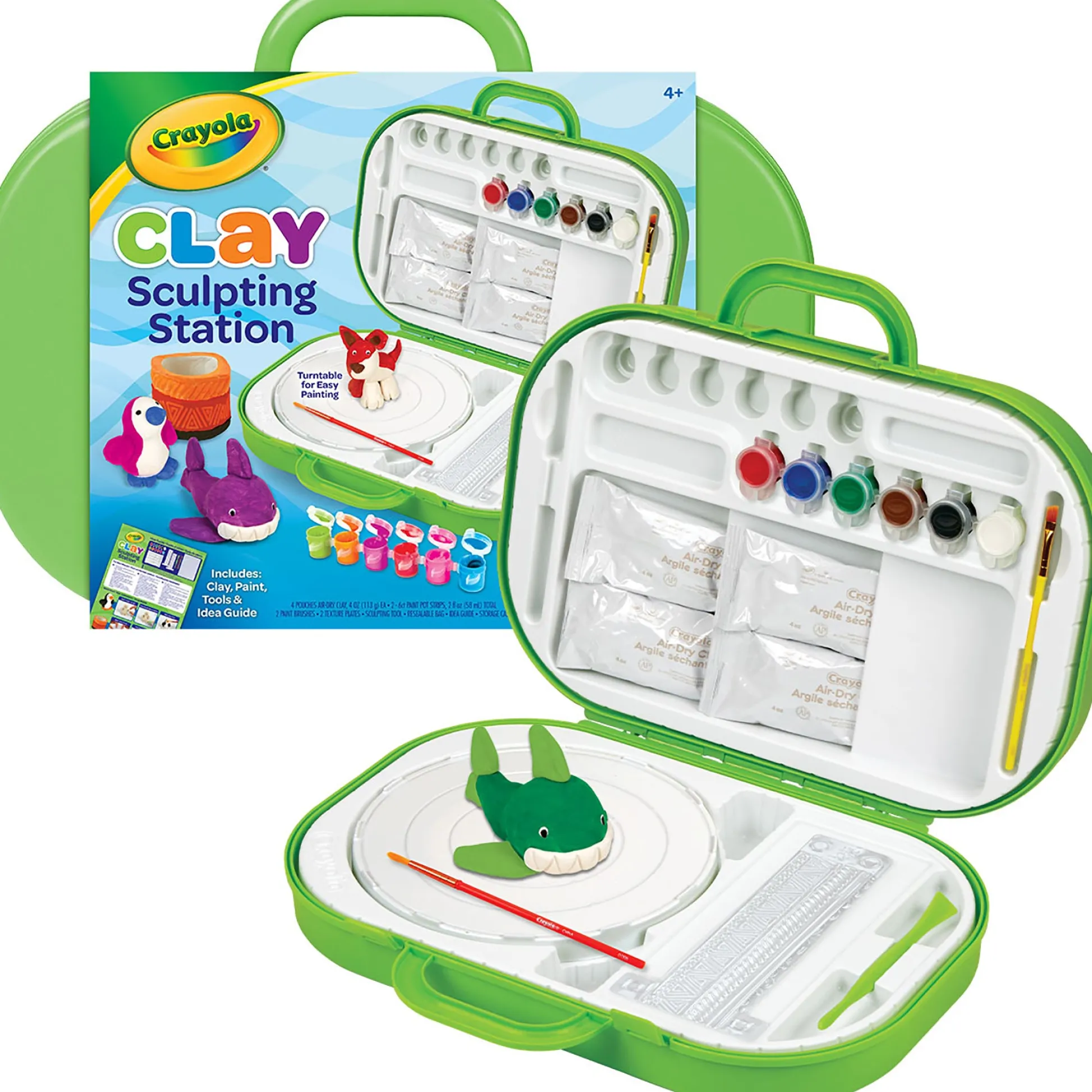Educators Resource Crayola Clay Sculpting Station Complete Creative Art Kit* Clay, Dough & Sand Art