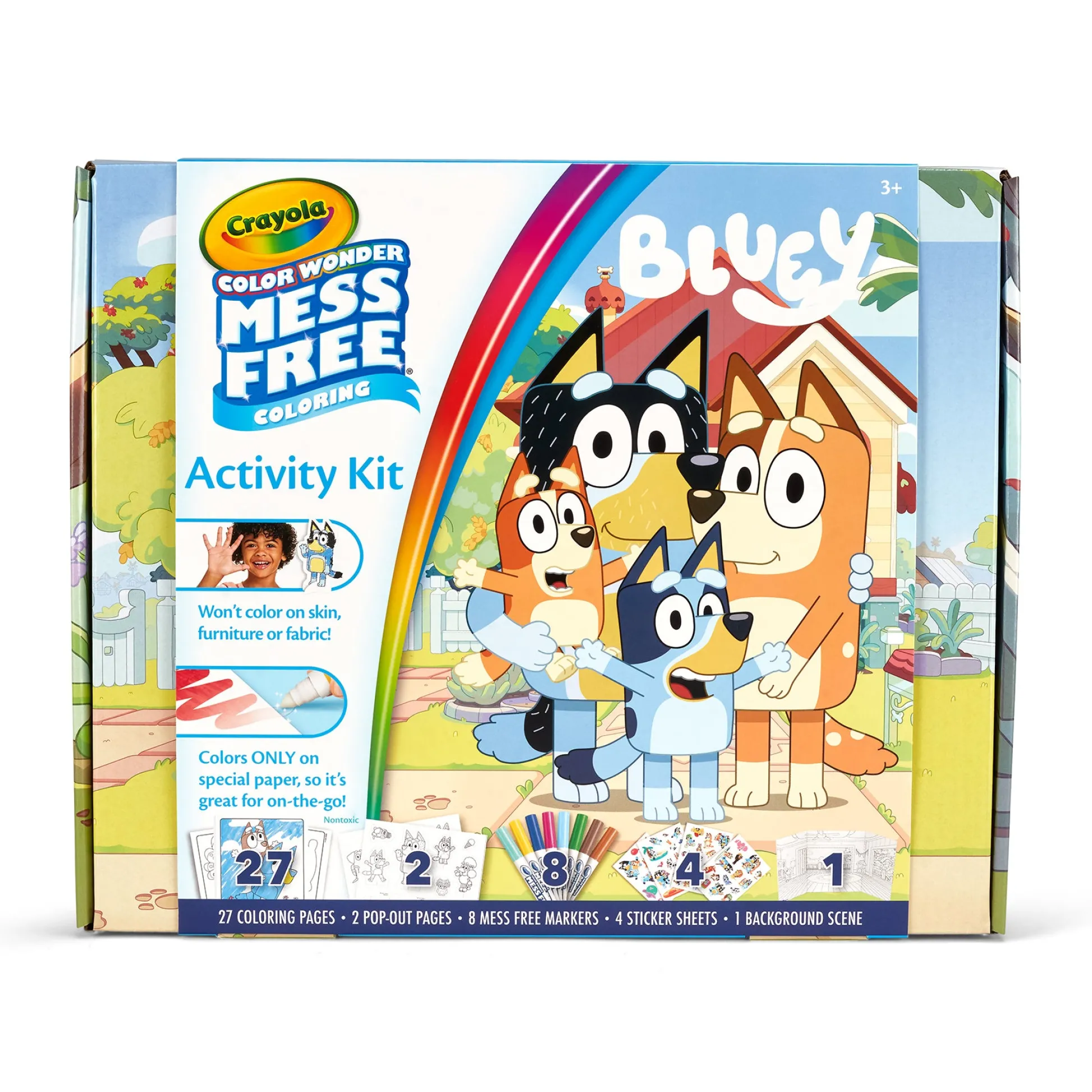 Educators Resource Crayola Color Wonder Bluey Activity Kit - Mess-Free Art Set* Preschool Pals|Drawing, Color & Painting