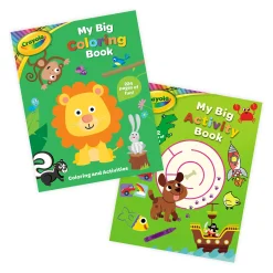 Readerlink Distribution Services Crayola Coloring Activity Book Set*Kids Reading, Writing & Speech|Kids Books