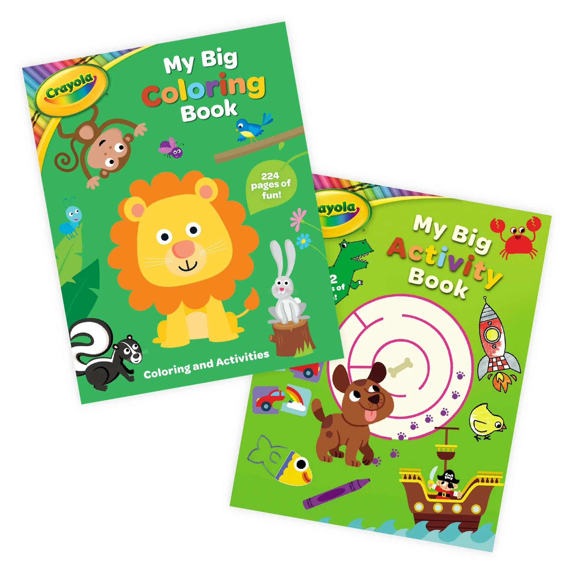 Readerlink Distribution Services Crayola Coloring Activity Book Set*Kids Reading, Writing & Speech|Kids Books