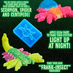 Educators Resource Crayola Critter Creator Glow Bugs Art Kit* Clay, Dough & Sand Art