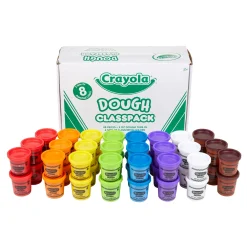 Educators Resource Crayola Dough Classpack - Assorted Colors, 3 oz., 48 Count* Clay, Dough & Sand Art