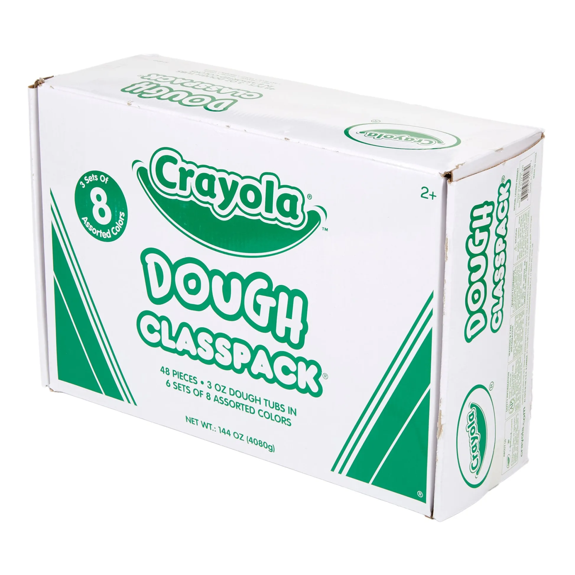 Educators Resource Crayola Dough Classpack - Assorted Colors, 3 oz., 48 Count* Clay, Dough & Sand Art