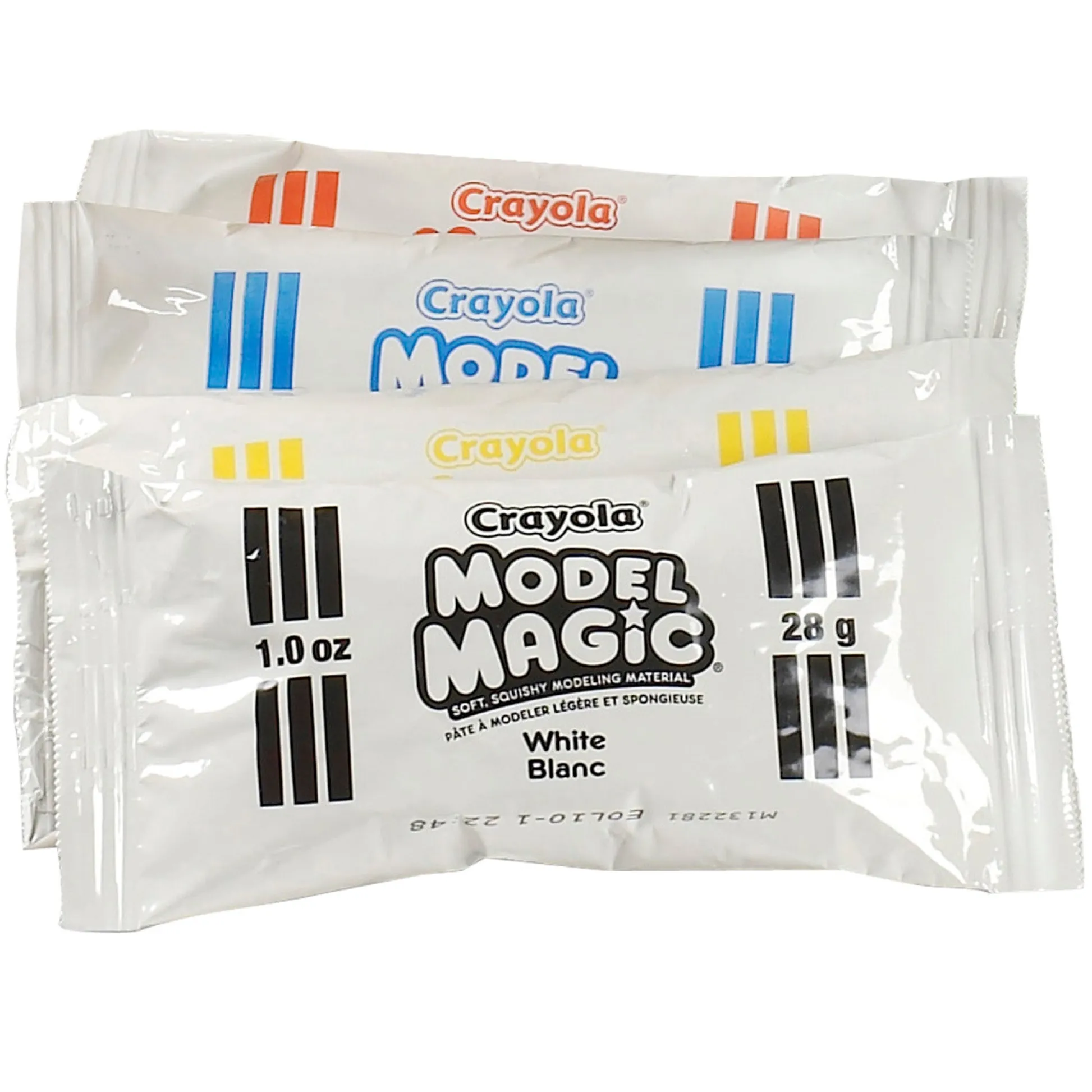 Educators Resource Crayola Model Magic Primary Colors Classpack - Assorted, 75 Packs* Clay, Dough & Sand Art