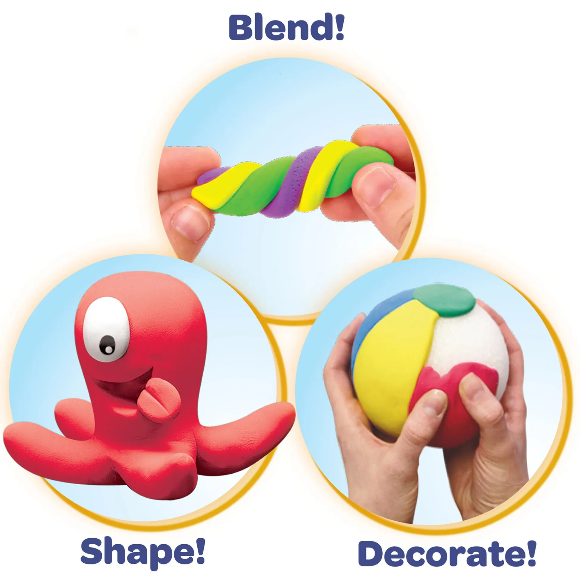 Educators Resource Crayola Model Magic White Modeling Compound Classpack - 75 Pack* Clay, Dough & Sand Art
