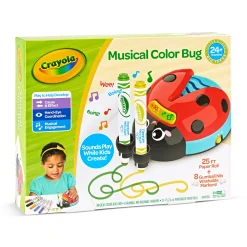 Educators Resource Crayola Musical Doodle Bug Interactive Coloring Toy* Drawing, Color & Painting