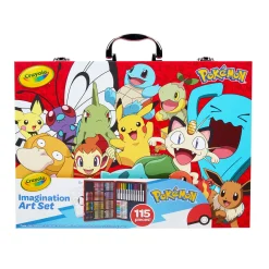 Educators Resource Crayola Pokémon Imagination Art Set - 115 Pieces* Drawing, Color & Painting|Pokemon