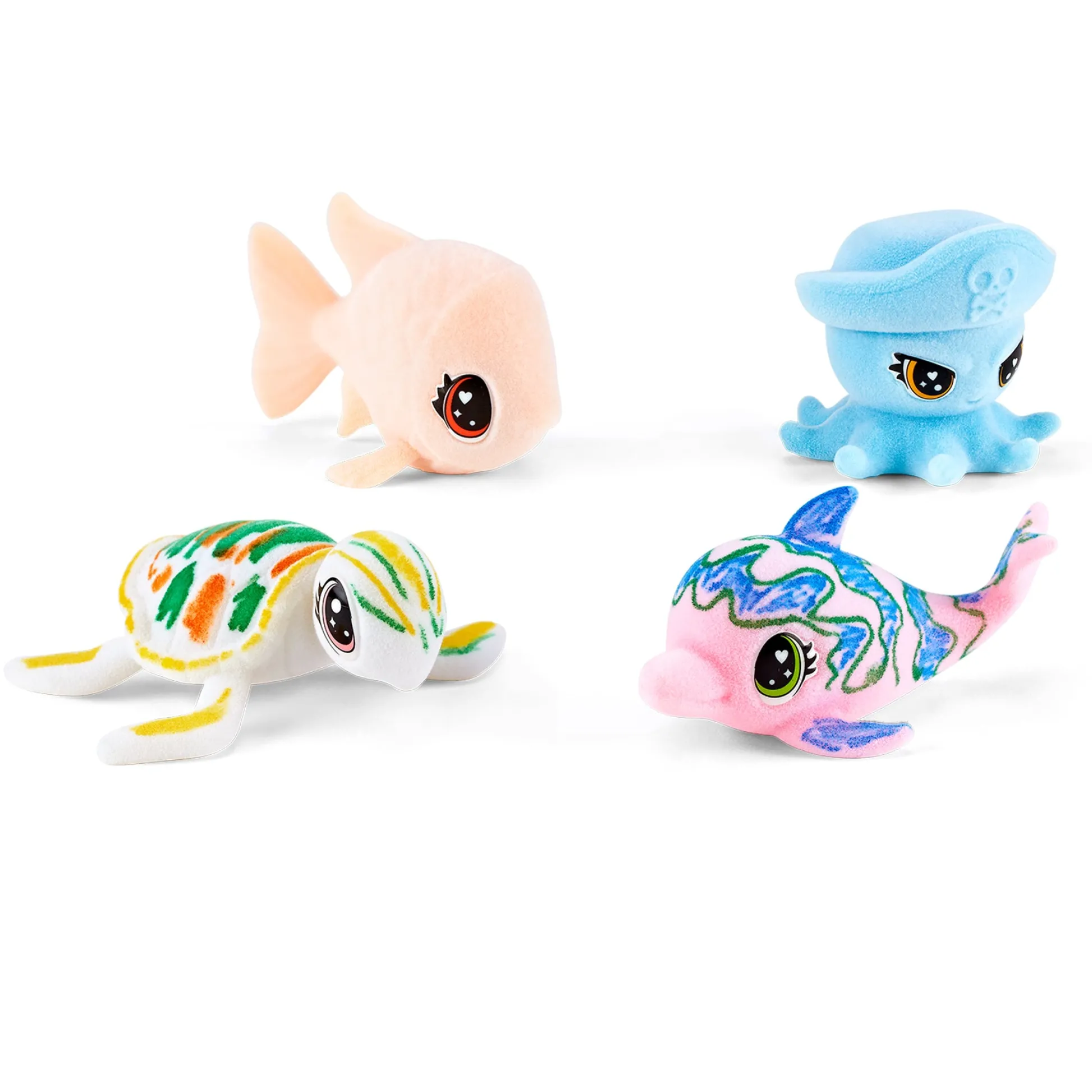Educators Resource Crayola Scribble Scrubbie Ocean Pets Glow Lagoon Playset* Drawing, Color & Painting