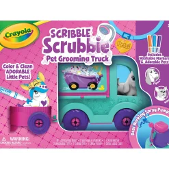 Educators Resource Crayola Scribble Scrubbie Pets Grooming Truck Playset* Drawing, Color & Painting