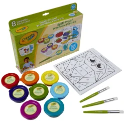 Educators Resource Crayola Spill-Proof Washable Paint Kit for Kids* Drawing, Color & Painting