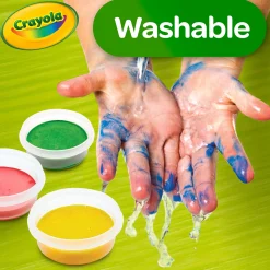 Educators Resource Crayola Spill-Proof Washable Paint Kit for Kids* Drawing, Color & Painting