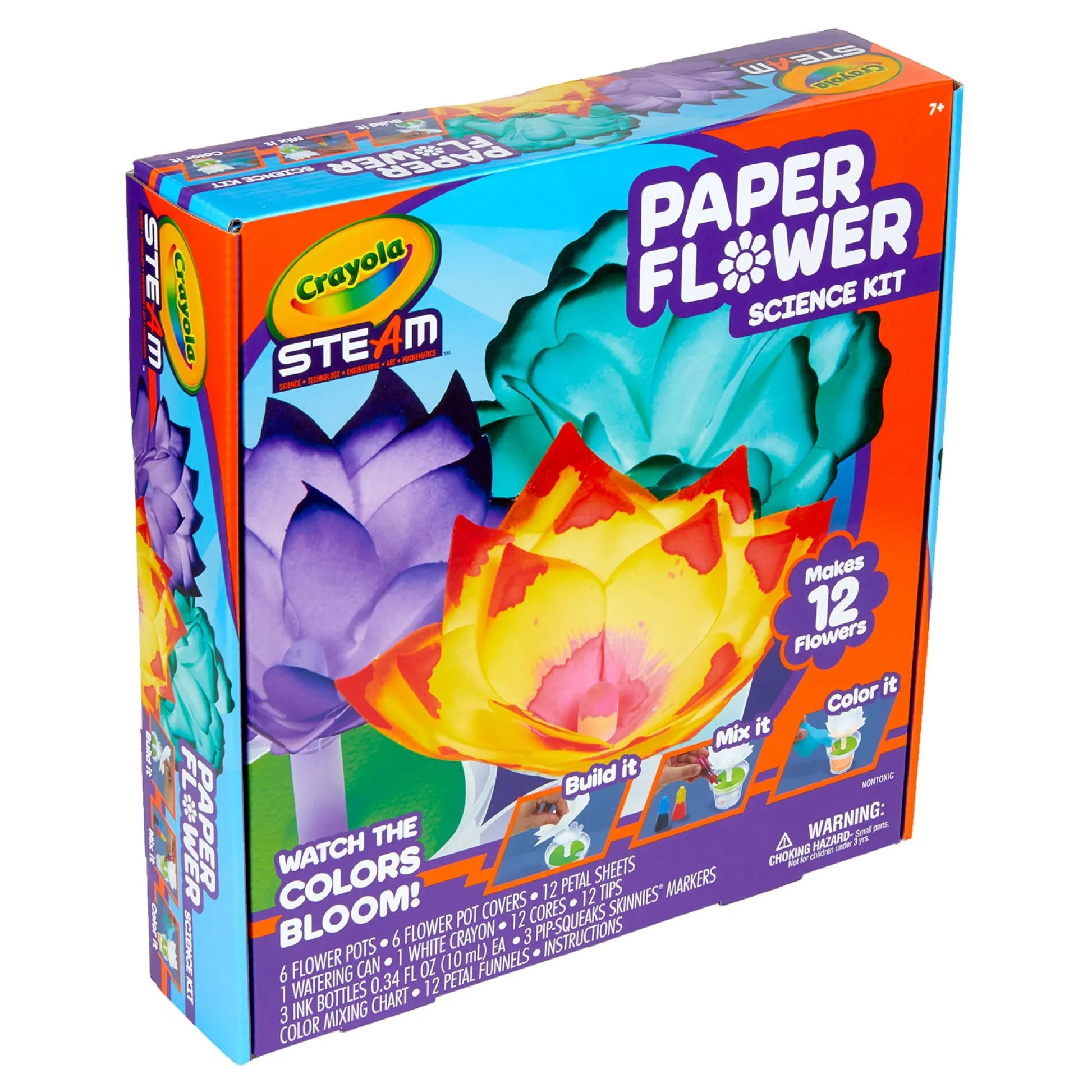 Educators Resource Crayola STEAM Paper Flower Science Kit* Science Toys