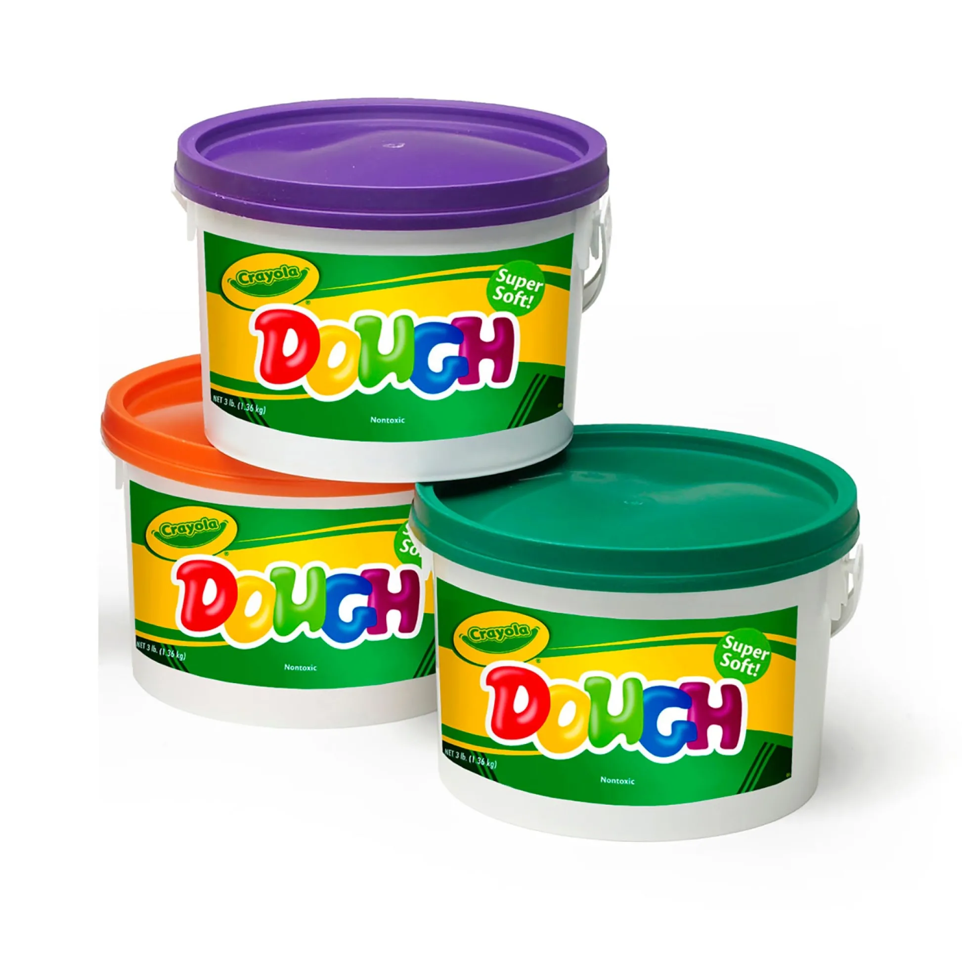 Educators Resource Crayola Super Soft Modeling Dough - Assorted Colors 6-Pack* Clay, Dough & Sand Art