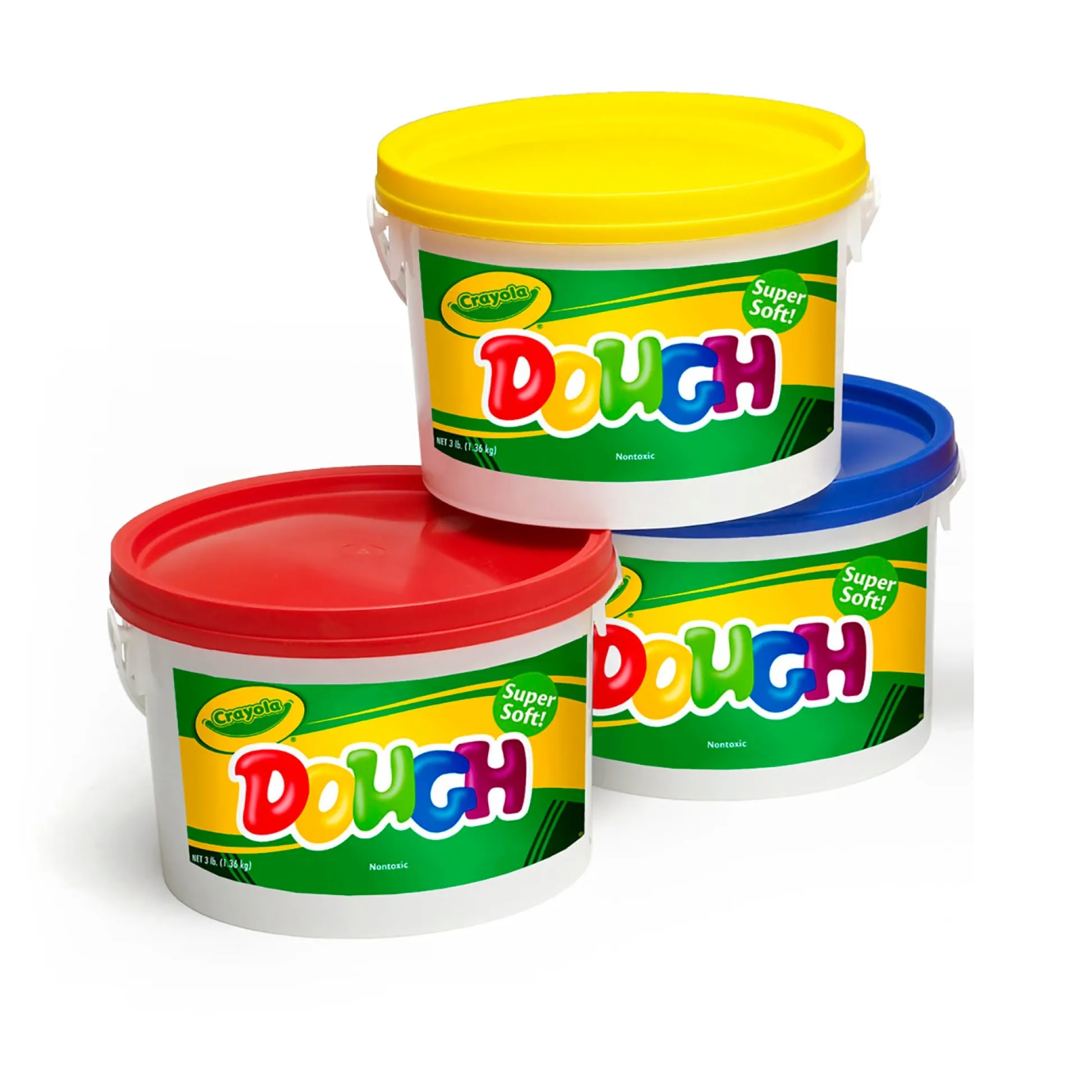 Educators Resource Crayola Super Soft Modeling Dough - Assorted Colors 6-Pack* Clay, Dough & Sand Art
