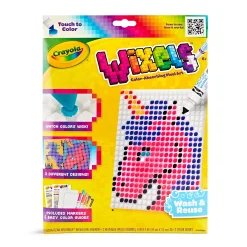 Educators Resource Crayola Wixels Unicorn Pixel Art Kit with Markers* Drawing, Color & Painting