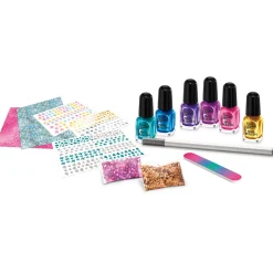 Flat River Group Cra-Z-Art Shimmer 'N Sparkle Metallic Rainbow Nail Art Design Kit* Crafts & Activities