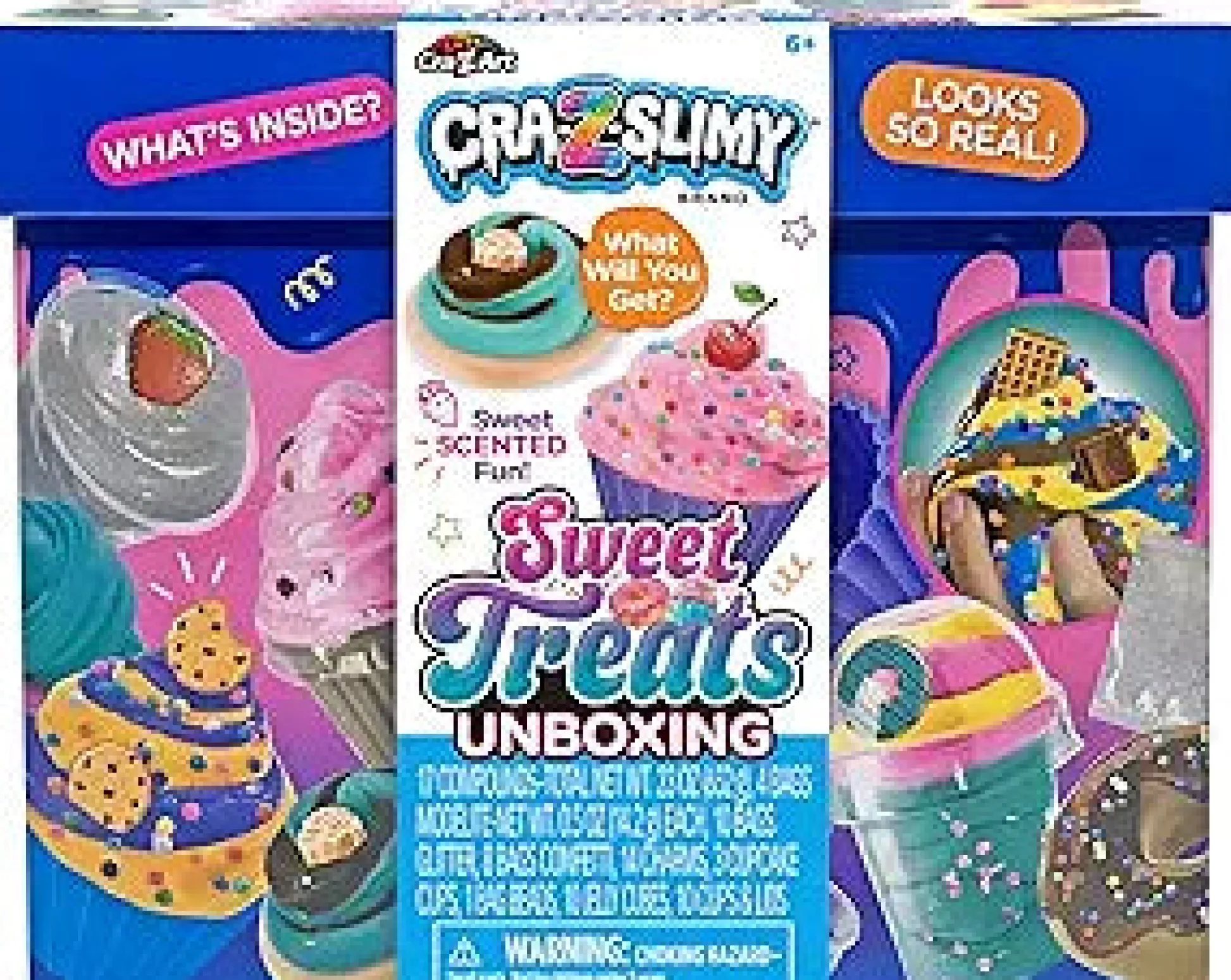 Calendar Holdings, LLC Cra-Z-Slimy Sweet Treats Scented Slime Unboxing Kit* Slime