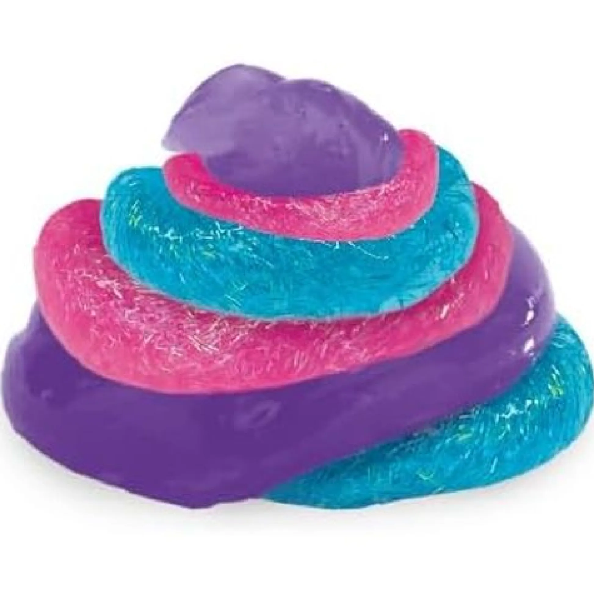 Calendar Holdings, LLC Cra-Z-Slimy Tri-Color Tinsel Bucket - Aqua, Pink, Purple* Slime