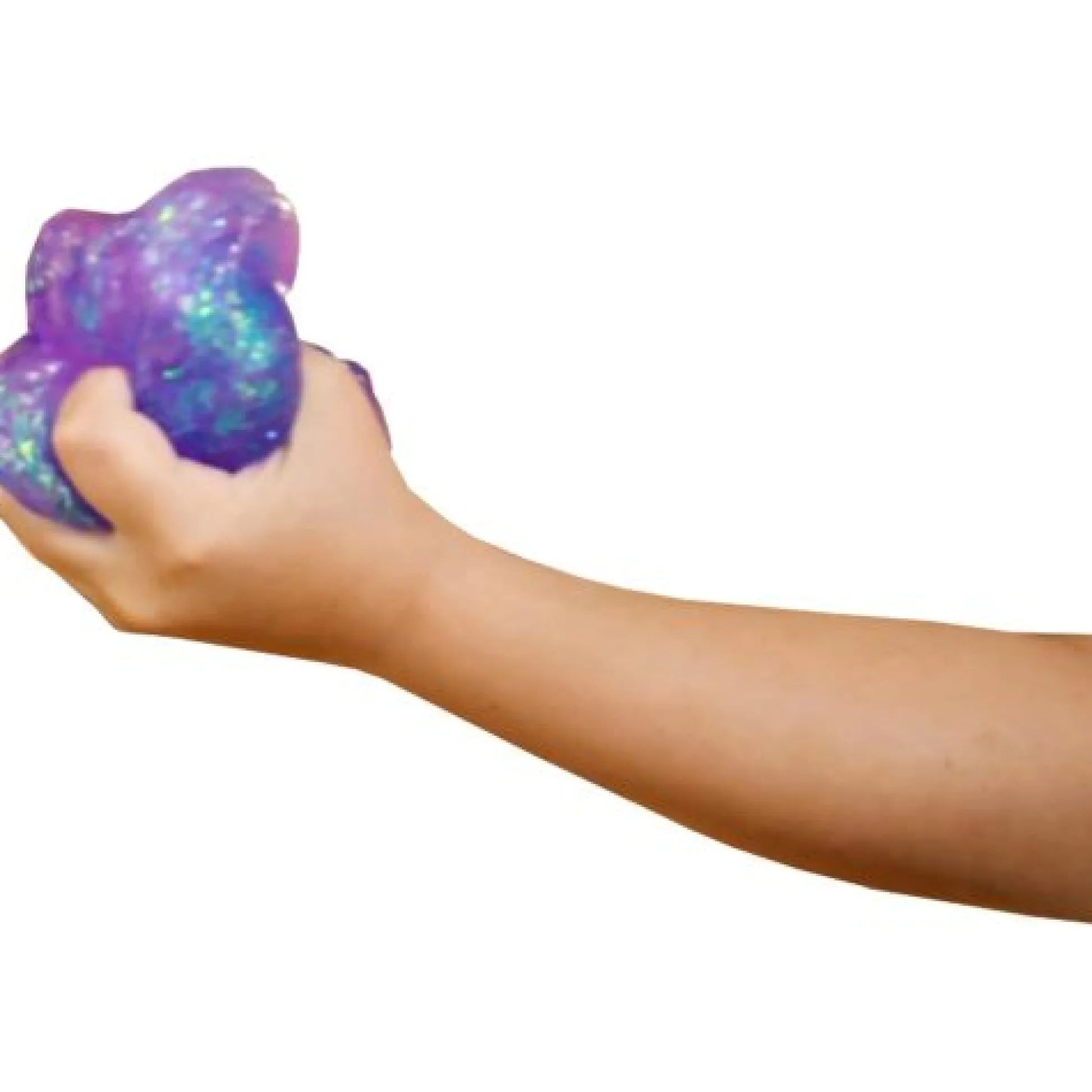 Calendar Holdings, LLC Cra-Z-Slimy Tri-Color Tinsel Bucket - Aqua, Pink, Purple* Slime
