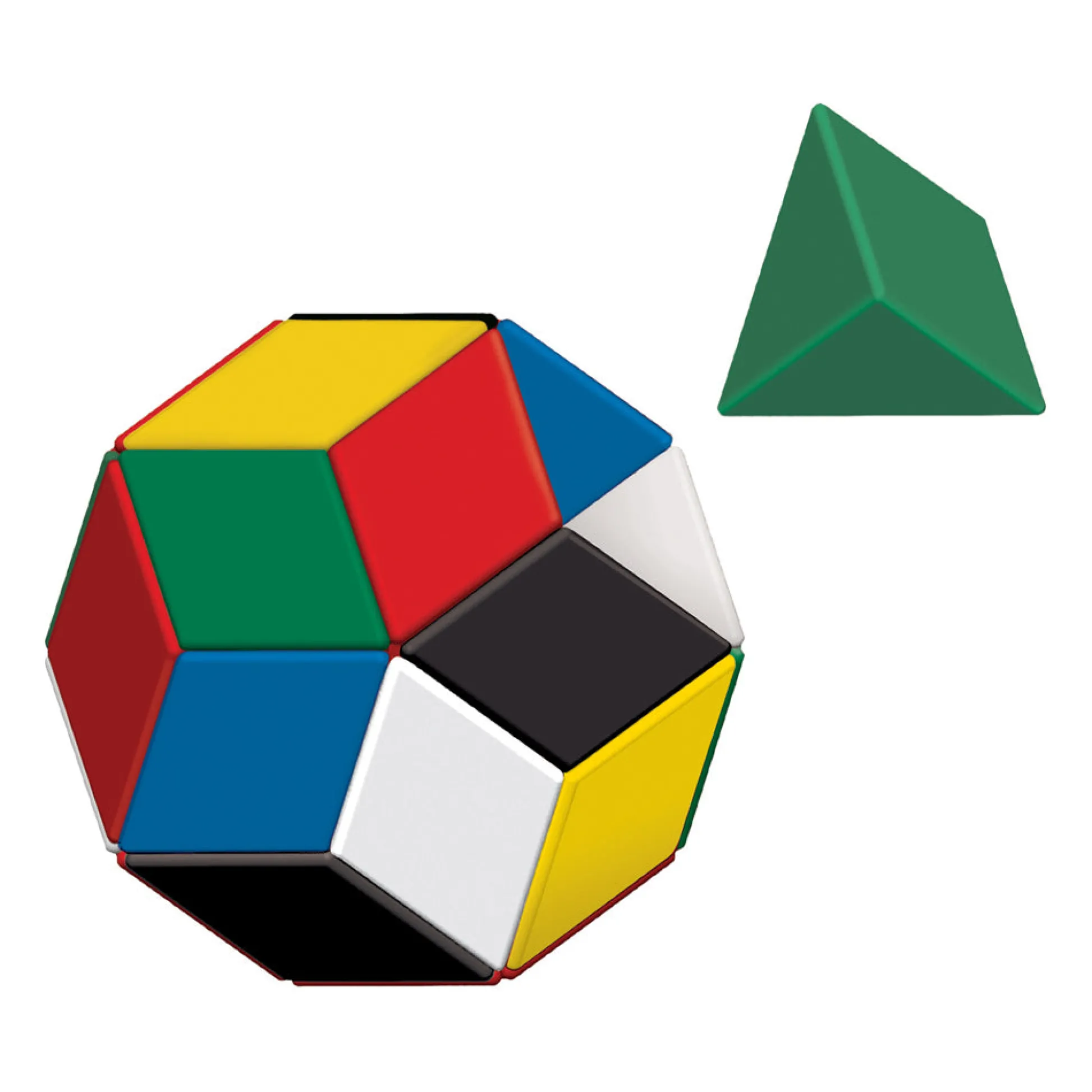 AreYouGame Creative Whack Company Ball of Whacks Magnetic Design Puzzle - Multicolor* Puzzles