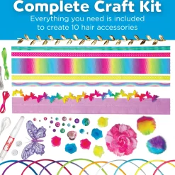 Faber Castell Creativity for Kids - Fashion Headbands Craft Kit - Create 10 Unique Headbands* Crafts & Activities