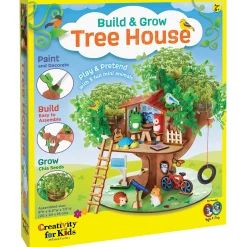 Faber Castell Creativity for Kids Build and Grow Tree House - Eco-Friendly Craft Kit* Crafts & Activities