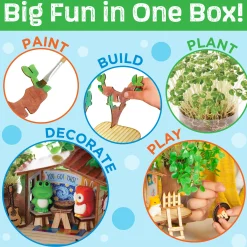 Faber Castell Creativity for Kids Build and Grow Tree House - Eco-Friendly Craft Kit* Crafts & Activities