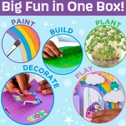 Faber Castell Creativity for Kids Build and Grow - Enchanted Unicorn Garden Castle* Crafts & Activities