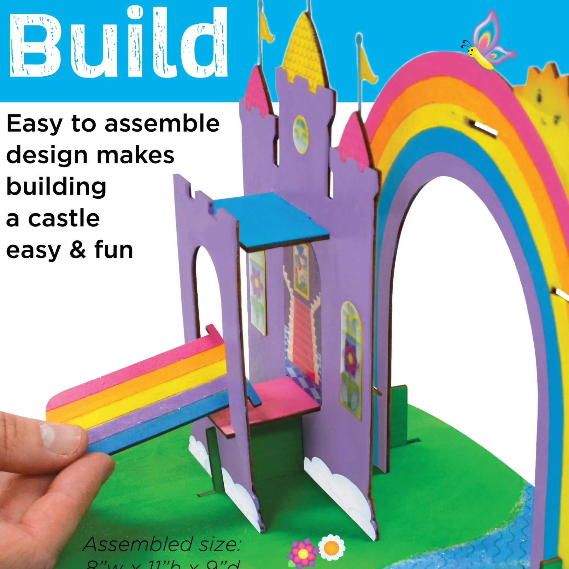 Faber Castell Creativity for Kids Build and Grow - Enchanted Unicorn Garden Castle* Crafts & Activities
