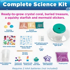 Faber Castell Creativity for Kids Crystal Mermaid Terrarium - Grow Your Own Crystals* Crafts & Activities