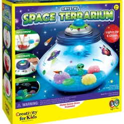 Faber Castell Creativity for Kids Crystal Space Terrarium - Glow-in-the-Dark Science Kit* Science Toys