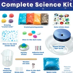 Faber Castell Creativity for Kids Crystal Space Terrarium - Glow-in-the-Dark Science Kit* Science Toys