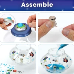 Faber Castell Creativity for Kids Crystal Space Terrarium - Glow-in-the-Dark Science Kit* Science Toys