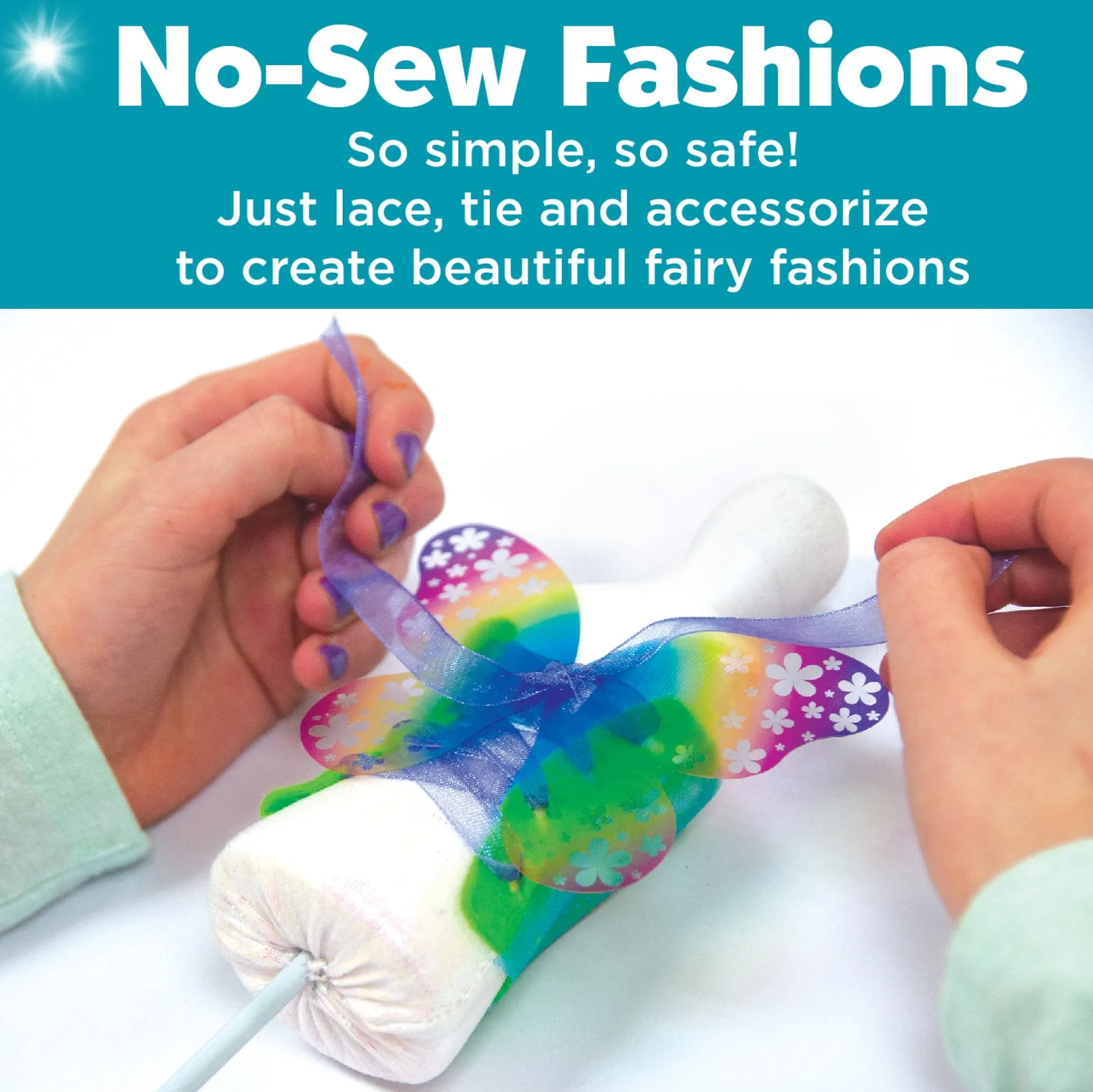 Faber Castell Creativity for Kids Designed by You Fairy Fashions - No-Sew Dress-Up Kit* Crafts & Activities