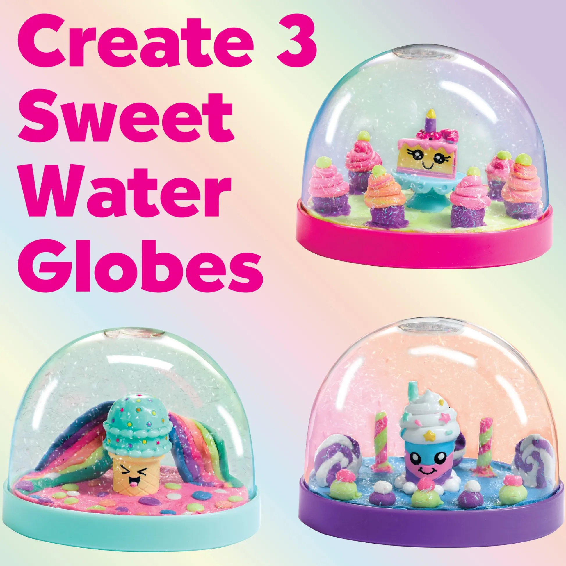 Faber Castell Creativity for Kids Sweet Treats Water Globes Craft Kit* Crafts & Activities