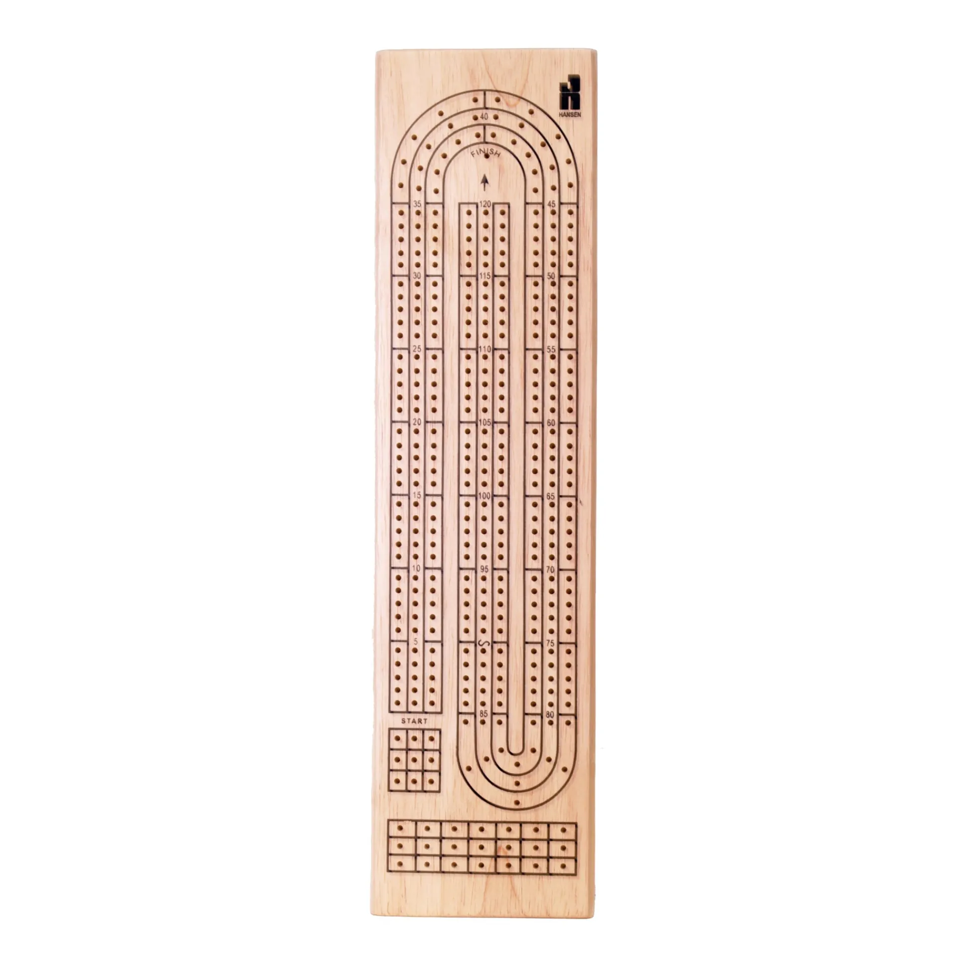 AreYouGame Cribbage Triple Track Handcrafted Wooden Board Game* Role-Playing Games|Board Games