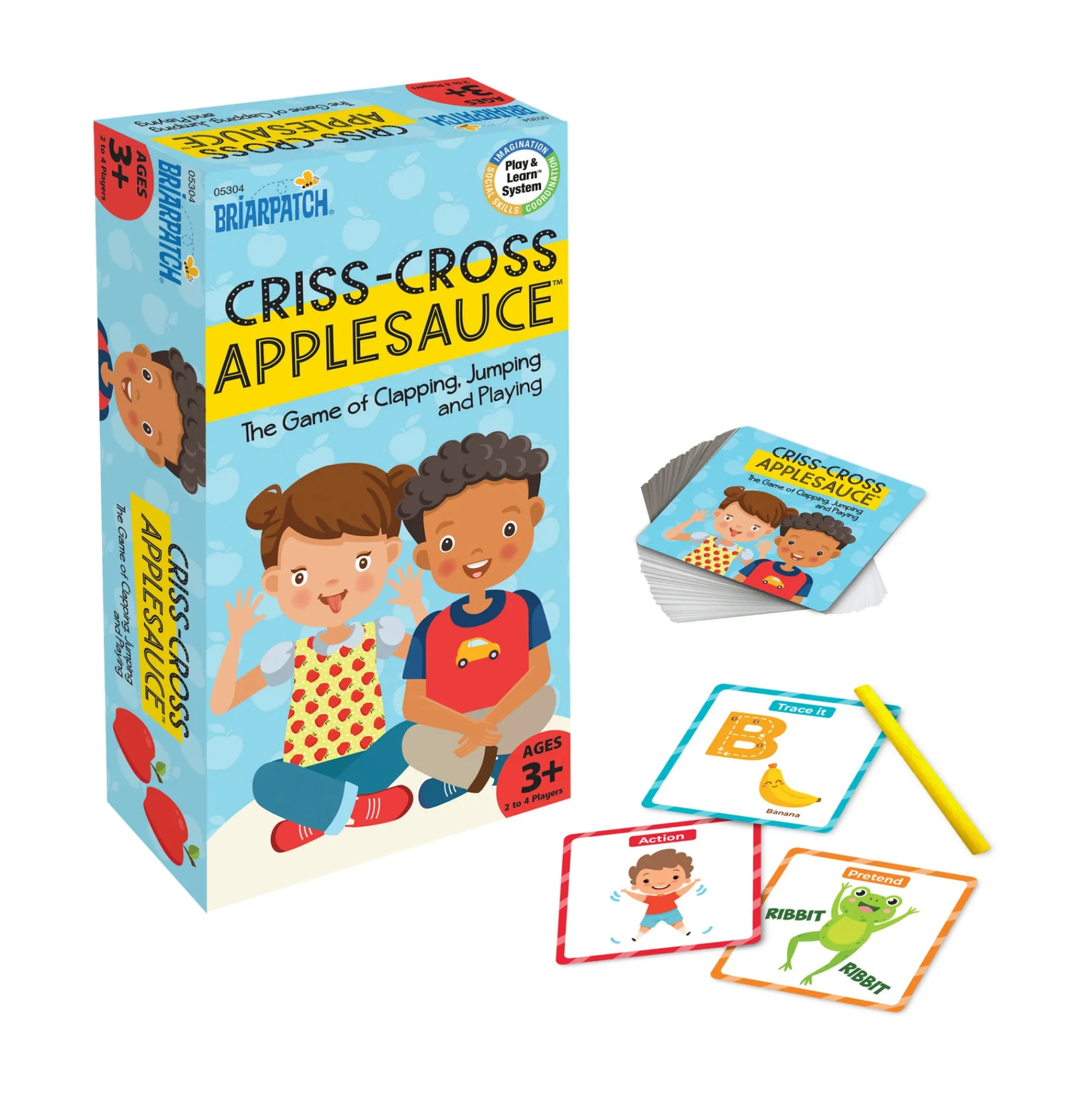 AreYouGame Criss-Cross Applesauce Interactive Learning Game* Social & Emotional Skills|Preschool Education Toys & Activities